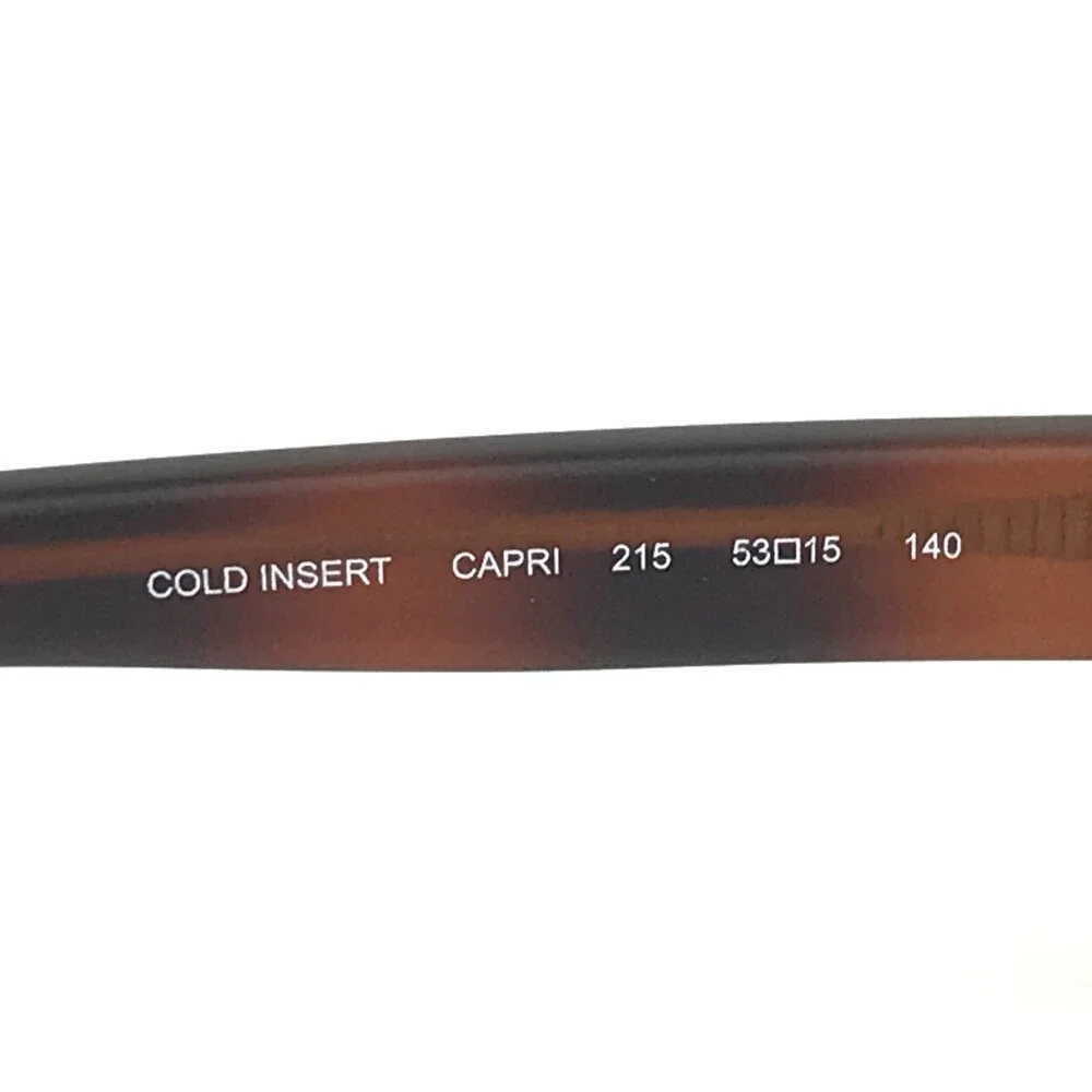 Marchon NYC Eyeglasses Frames CAPRI 215 Brown Tortoise Cat Eye 53-15-140